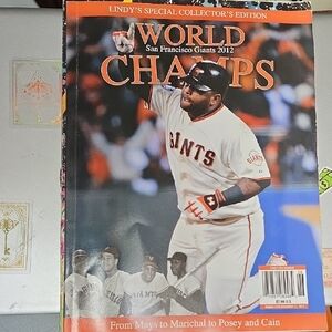 San Francisco Giants 2012 World Champs Book